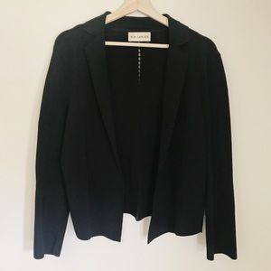 MM Lafleur Textured Knit Blazer Cardigan
